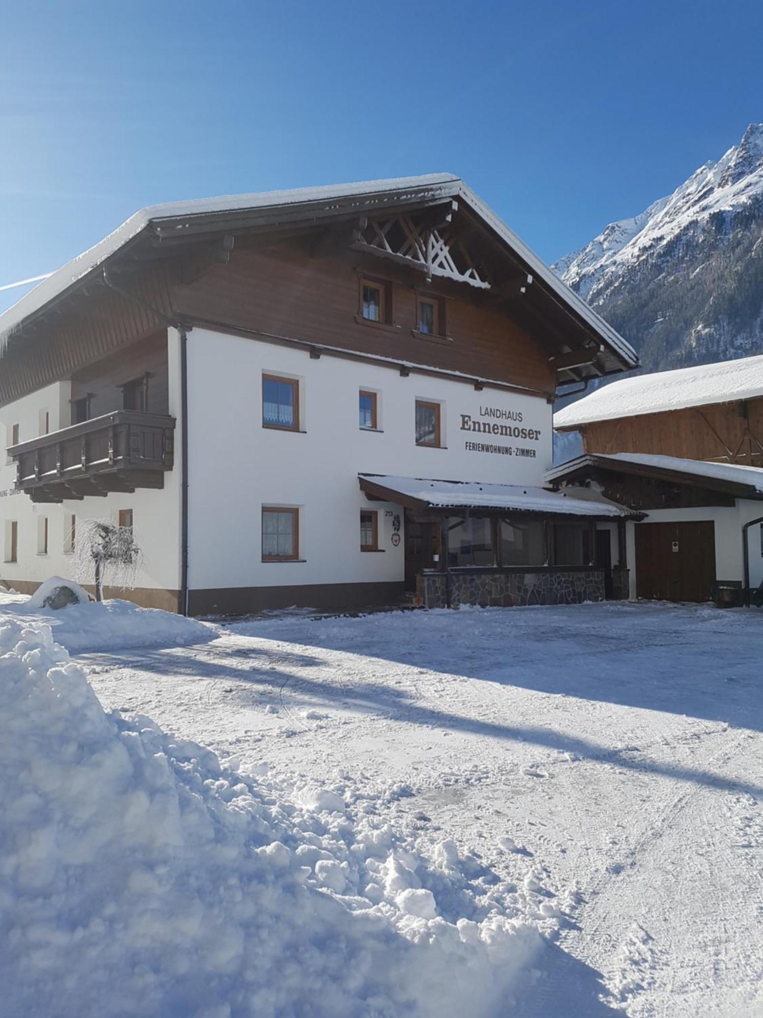 Landhaus Ennemoser Längenfeld Exteriér fotografie